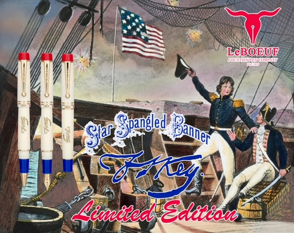 The Francis Scott Key Star Spangled Banner Fountain Pen  Limited Edition
