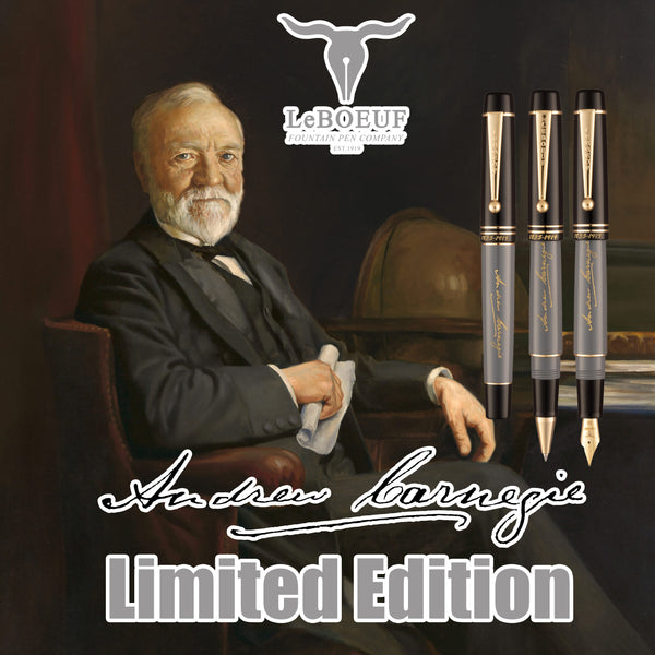 The Andrew Carnegie "The Gilded Age" Limited Edition Fountain Pen
