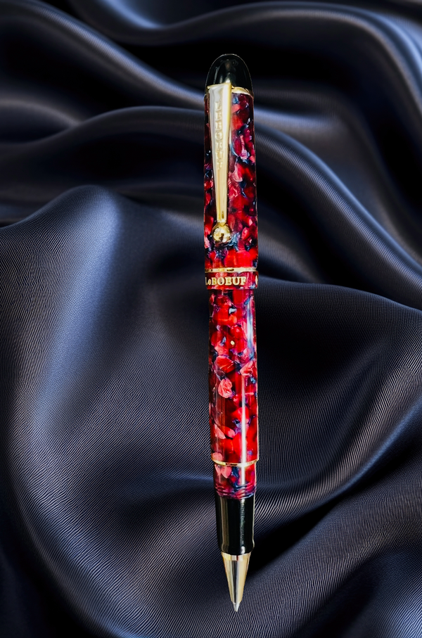 The LeBoeuf Small Batch Limited Editions | Roller Ball | Vintage Crimson Pearl