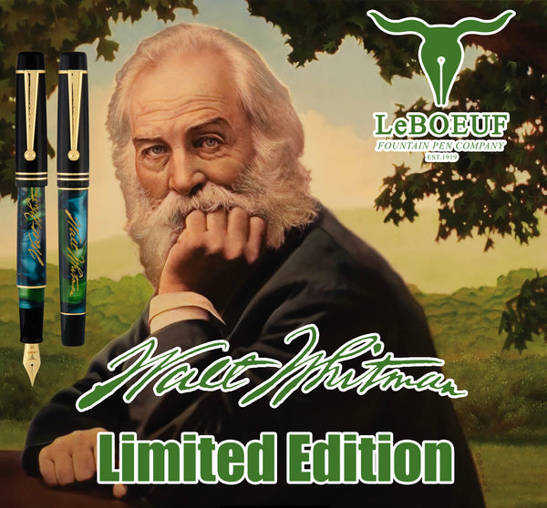 The Walt Whitman Limited Edition Fountain Pen