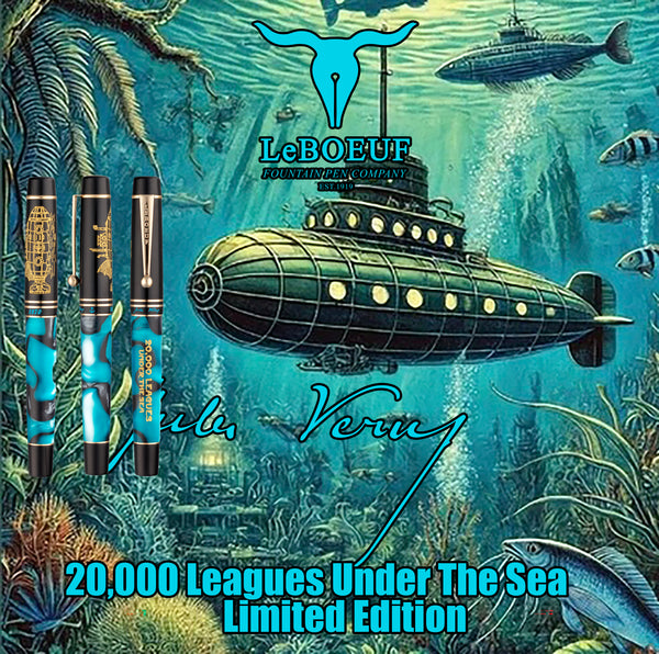 The Jules Verne 20,000 League Under the Sea Limited Edition Fountain Pen