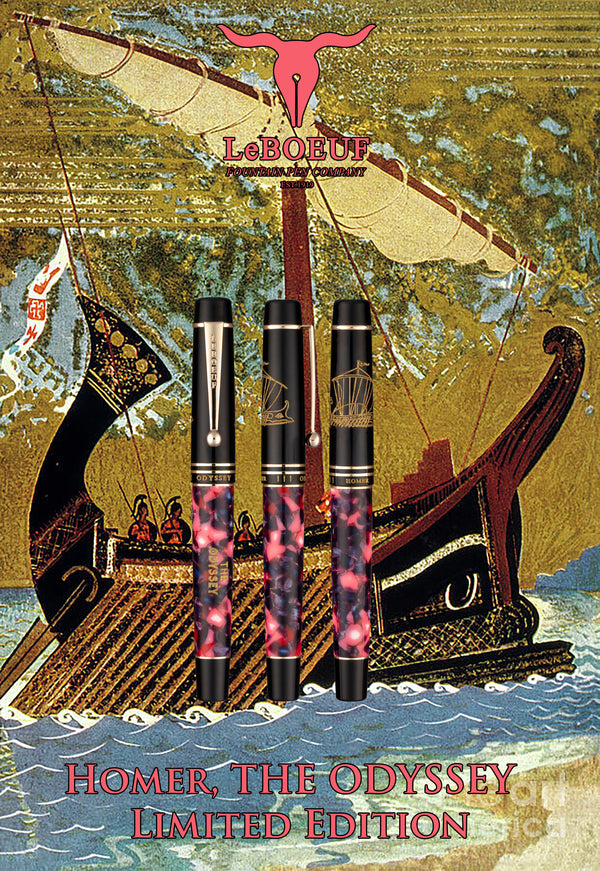 The LeBoeuf Homer The Odyssey Limited Edition Fountain Pen